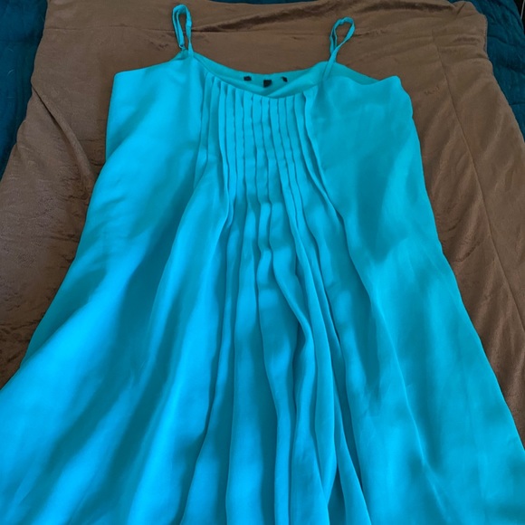 Aqua blue dress - Picture 1 of 2